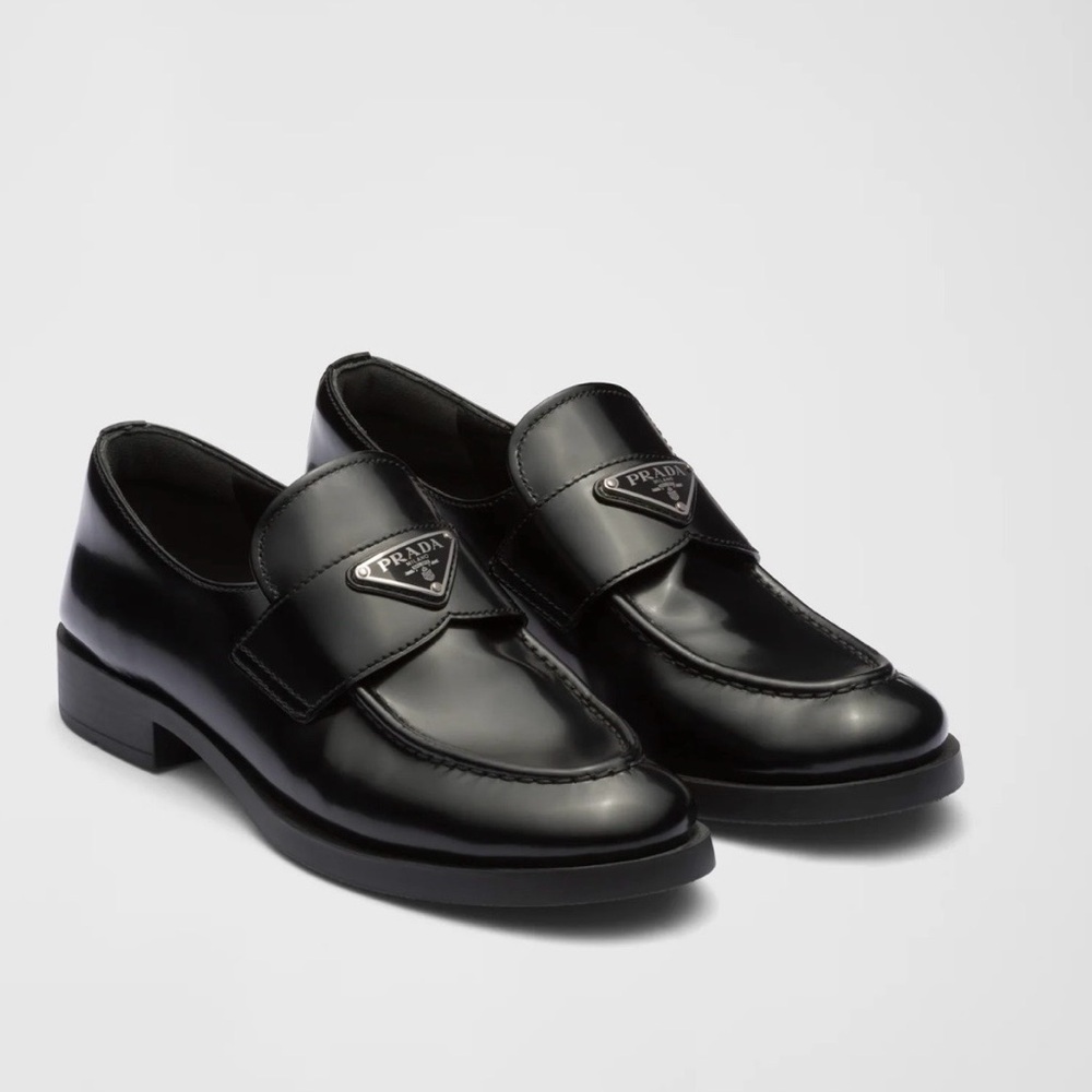 Prada Black Loafers